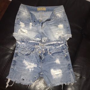 Jean shorts